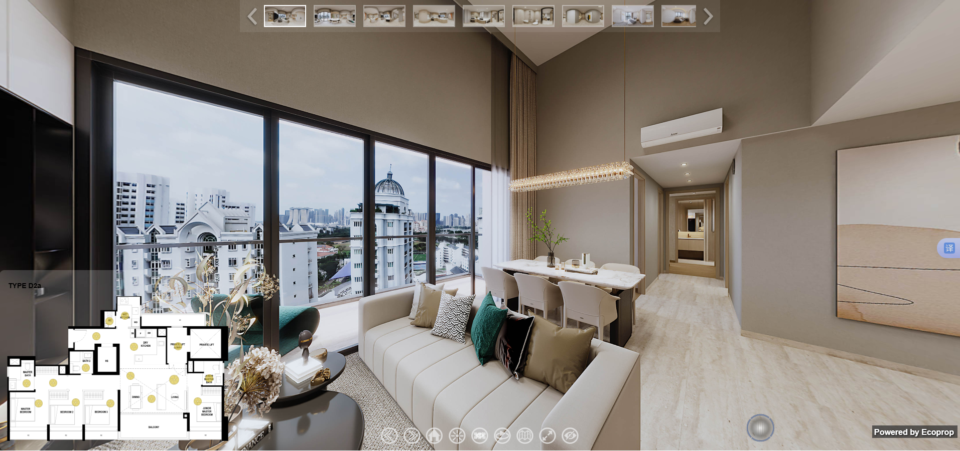 Type D2b Virtual Tour